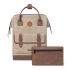 Cabaia Adventurer Waxed Cotton Medium Rugzak Rabat