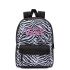 Vans Realm Girls Kids Rugzak White Black